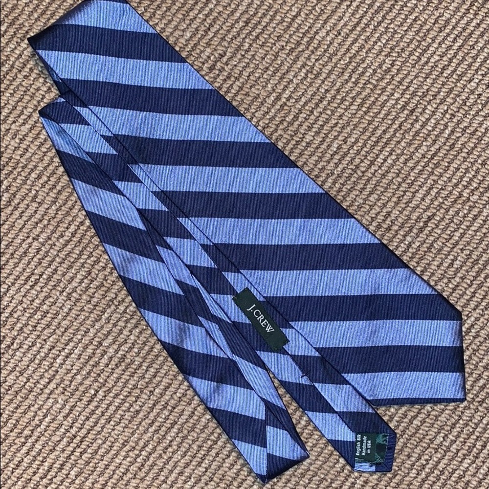 JCREW SILK STRIPED TIE
